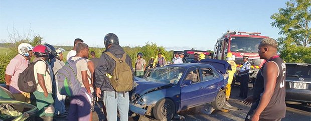 Goodlands: un mort et plusieurs blessés dans un accident ce matin