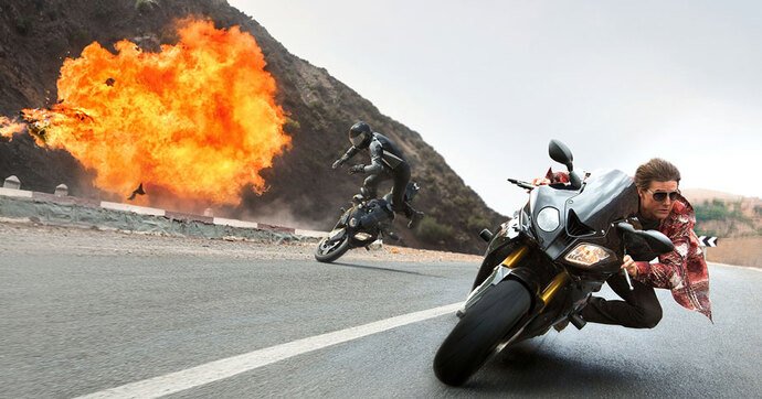 Les cascades à moto bientôt aux Oscar !