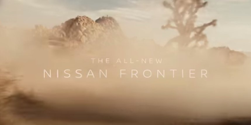 2022 Nissan Frontier Teased Having Fun In The Sand