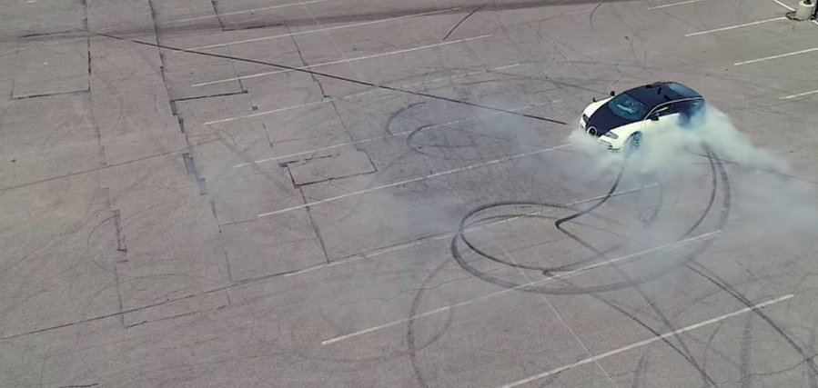 Watch This $2.3m Bugatti Do The World's Most Expensive Burnout