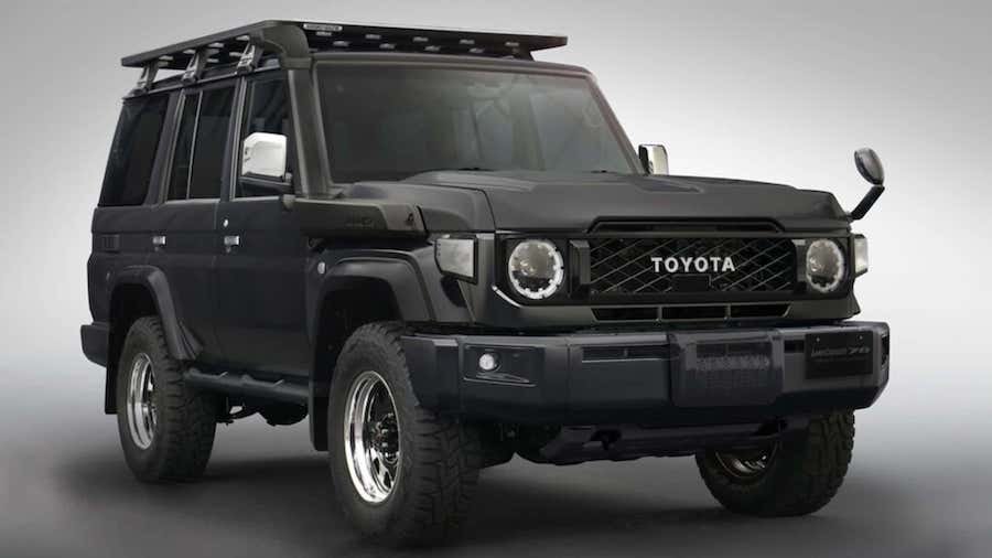 The Toyota Land Cruiser 70 Celebrates 40 Years With A Special Concept