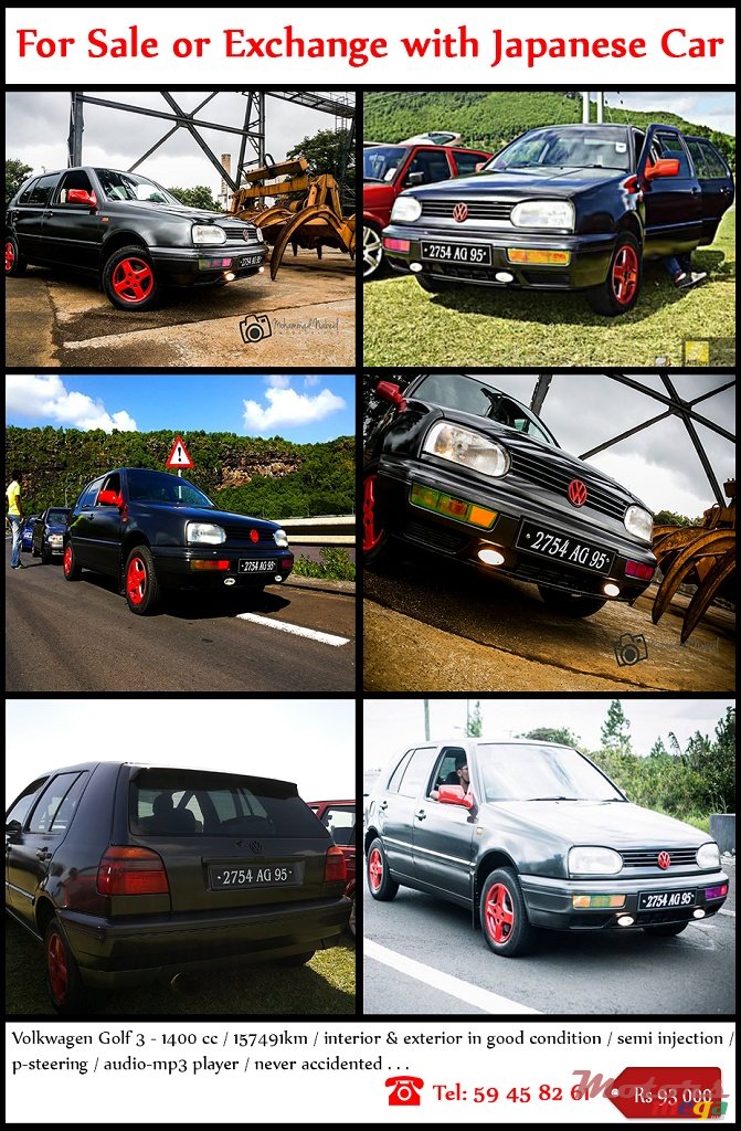 1995' Volkswagen Golf III photo #3
