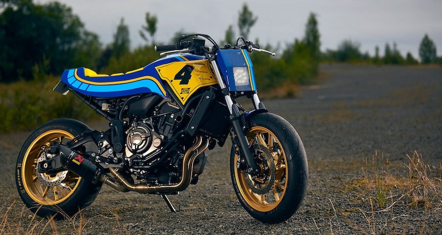 Custom Yamaha XSR700 Street Tracker