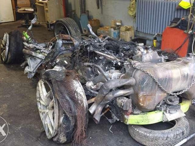 Lamborghini Huracan that Wiped Out at 321 km/h Being Sold for $7,000