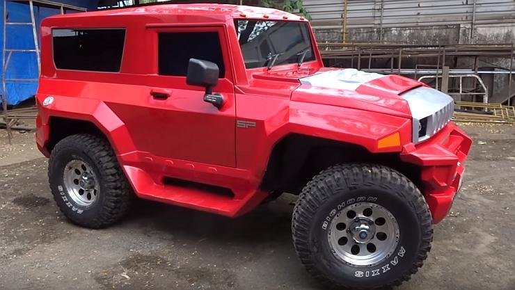 Indian customizer turns the Mahindra Thar into a Hummer
