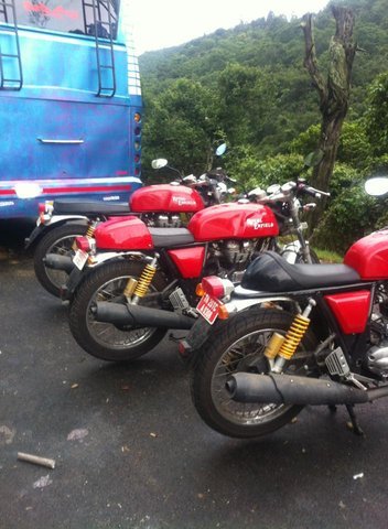 Spied: Three Different Variants of Royal Enfield Continental GT Spotted