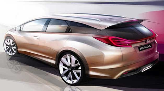 Honda Civic Wagon Concept to Debut at Geneva