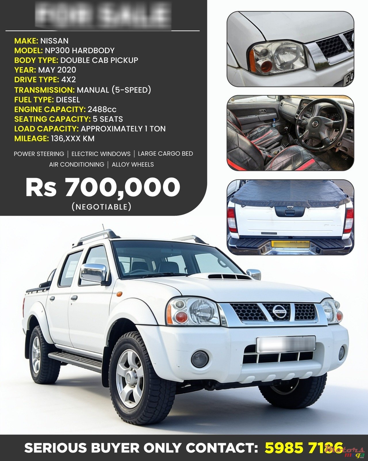 2020' Nissan NP300 photo #1