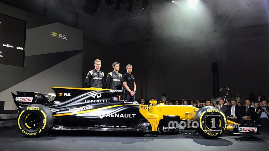 Renault presents its 2017 Formula 1 car