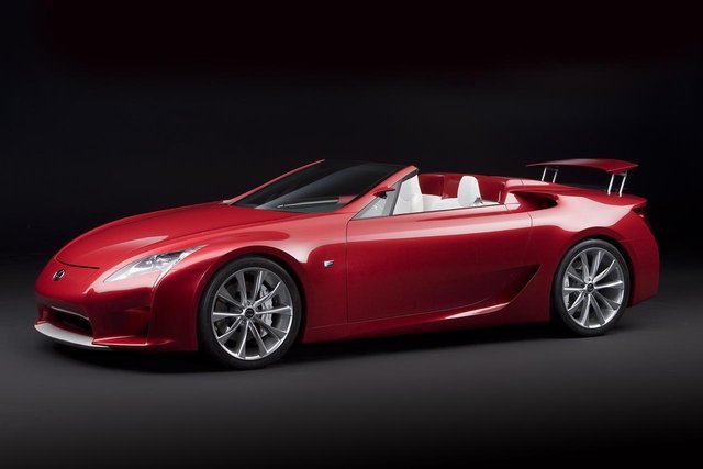 Lexus planning LF-A Roadster for 2014; seven-seat CUV delayed