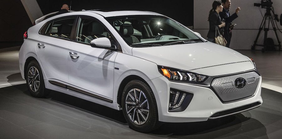 2020 Hyundai Ioniq debuts in L.A. with freshened styling, tech, more electric range for EV