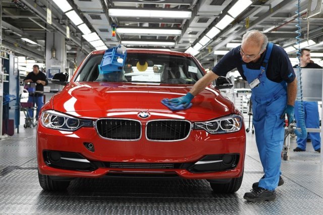 2012 BMW 3 Series Production Starts in Munich