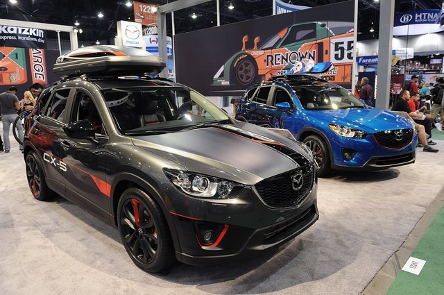 Mazda Brings Trio of Tricked-Out CX-5s to Vegas