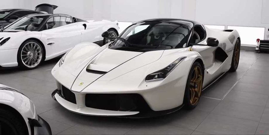 Watching LaFerrari Aperta Get Paint Protection Is A Zen Experience