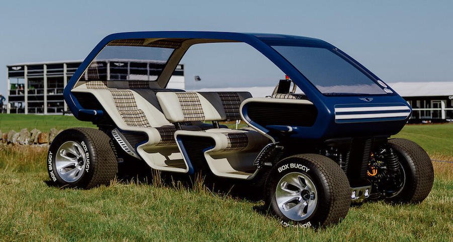 Genesis Box Buggy is a quad-motor luxury EV for the golf course