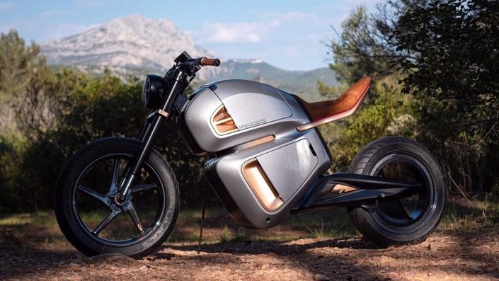 Un premier prototype pour la moto électrique française Nawa et ses super condensateurs