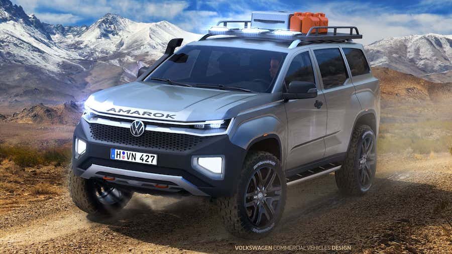 Volkswagen Secretly Built A Truck-Based SUV. It Might Do It Again