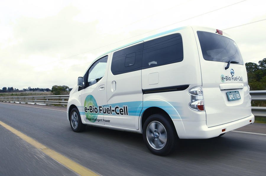Nissan reveals solid-oxide fuel-cell van