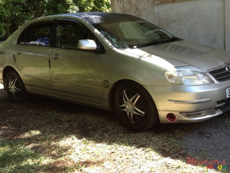 2001' Toyota Corolla NZE 121 grade G photo #2