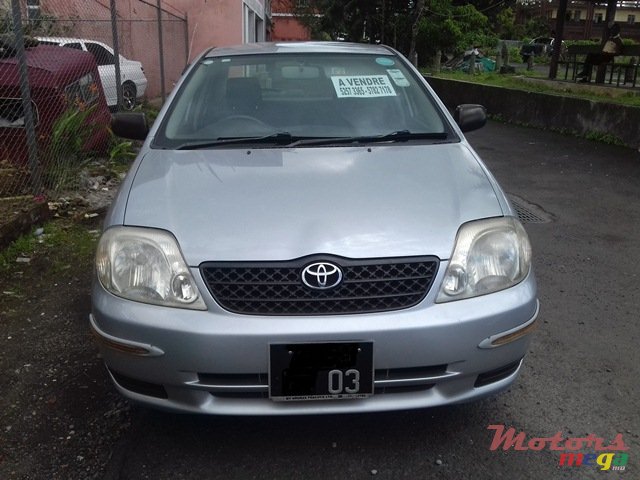 2003' Toyota Corolla NZE photo #1