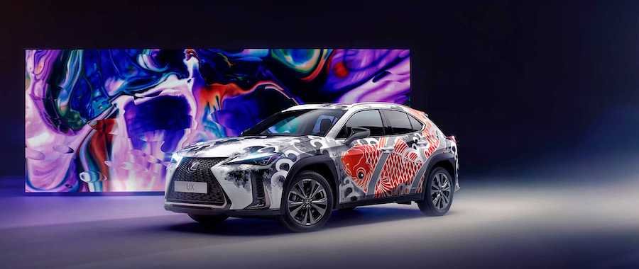 Lexus Claims To Have Built The World's First Tattooed Car