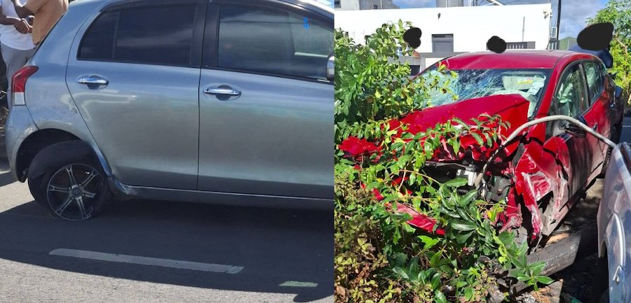 Bramsthan : Une voiture percute deux véhicules et renverse un cycliste