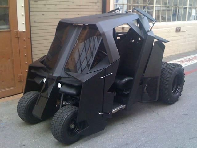 How Batman Gets Around on the Golf Course