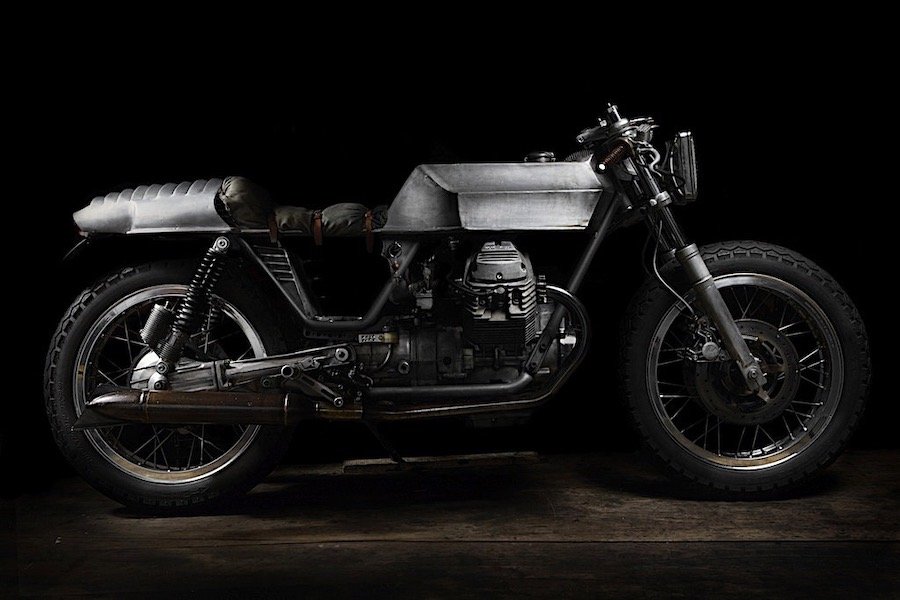 Custom 1985 Moto Guzzi V65 Is How Straight-Backed Motorcycles Look Like