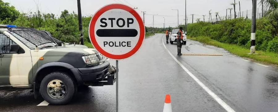 Le commissaire de police annonce un confinement à partir de 20 heures ce soir jusqu’à demain midi