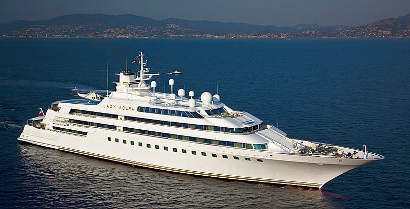 The World’s First Megayacht, Lady Moura, Reveals Its Secrets After 30 Years