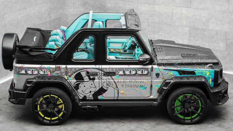 Mansory's G-Class Art Car Was Inspired By A Board Game