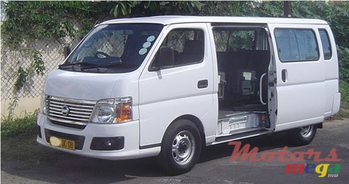 2008' Nissan Urvan photo #1
