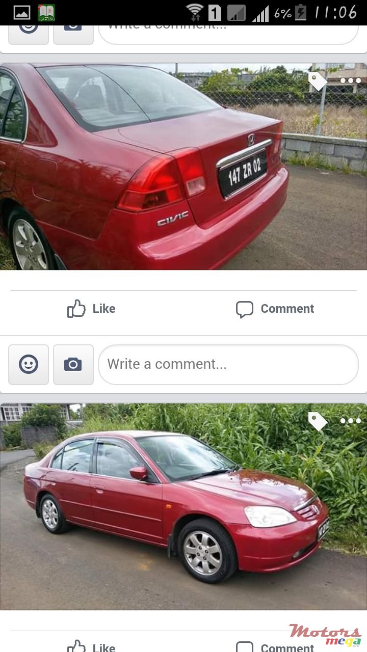 2002' Honda Civic photo #3