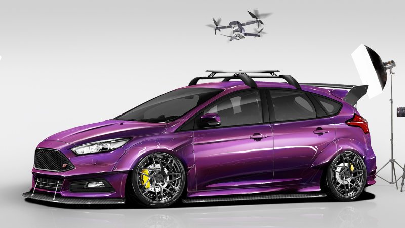 Ford Focus ST by Blood Type Racing