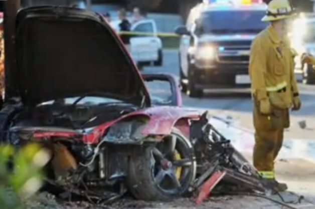 Man Arrested for Stealing Part of Paul Walker Porsche Wreck