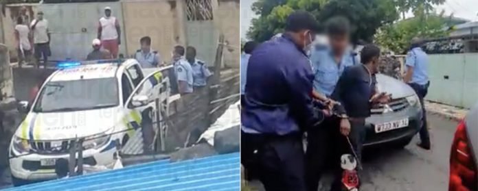 Brutalité policière alléguée sur deux suspects accusés de « damaging government vehicle by band »