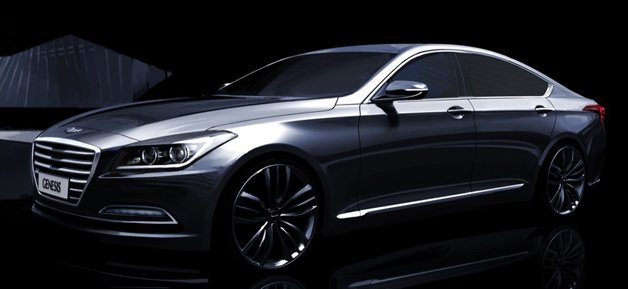 2015 Hyundai Genesis Revealed in Renderings 