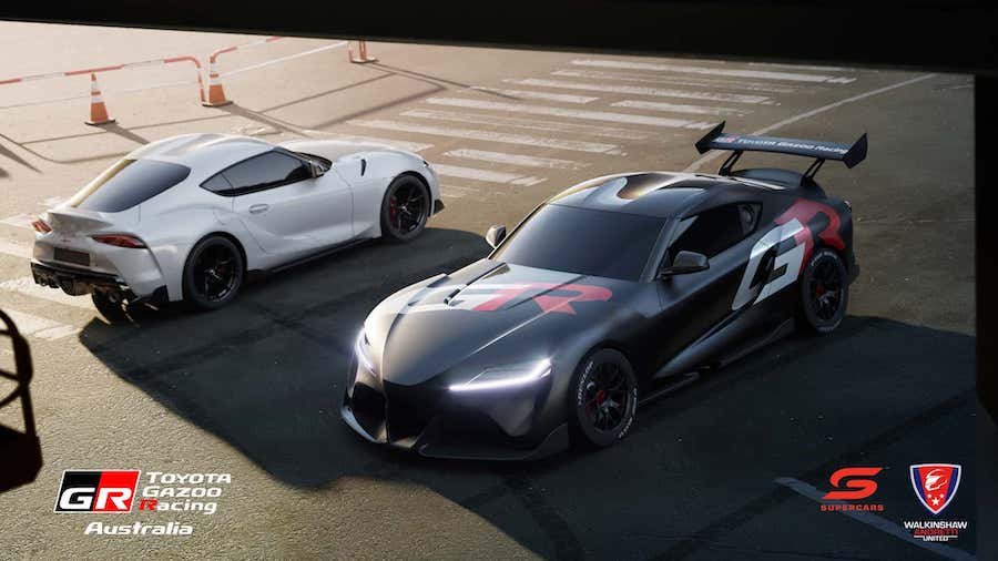 Toyota Is Making a Naturally Aspirated V-8 Supra Race Car