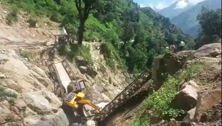 Terrifying Bridge Collapse In India Caught On Camera