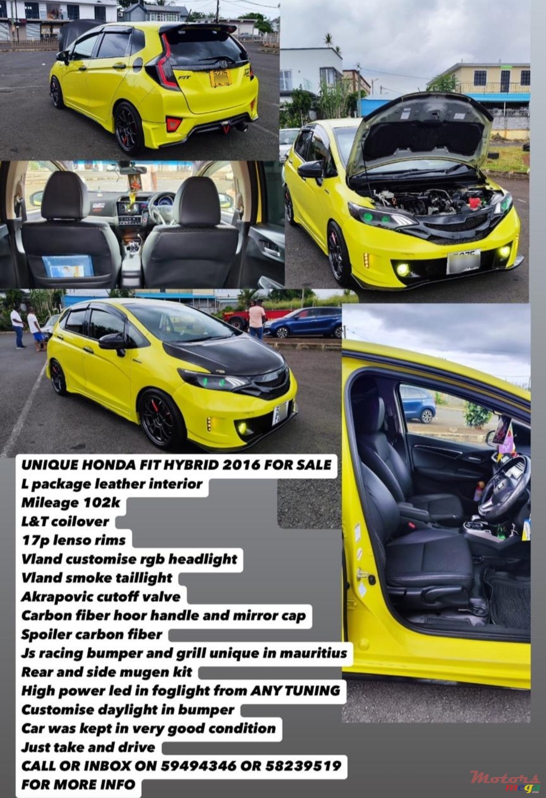 2016' Honda Fit UNIQUE HONDA FIT HYBRID photo #3