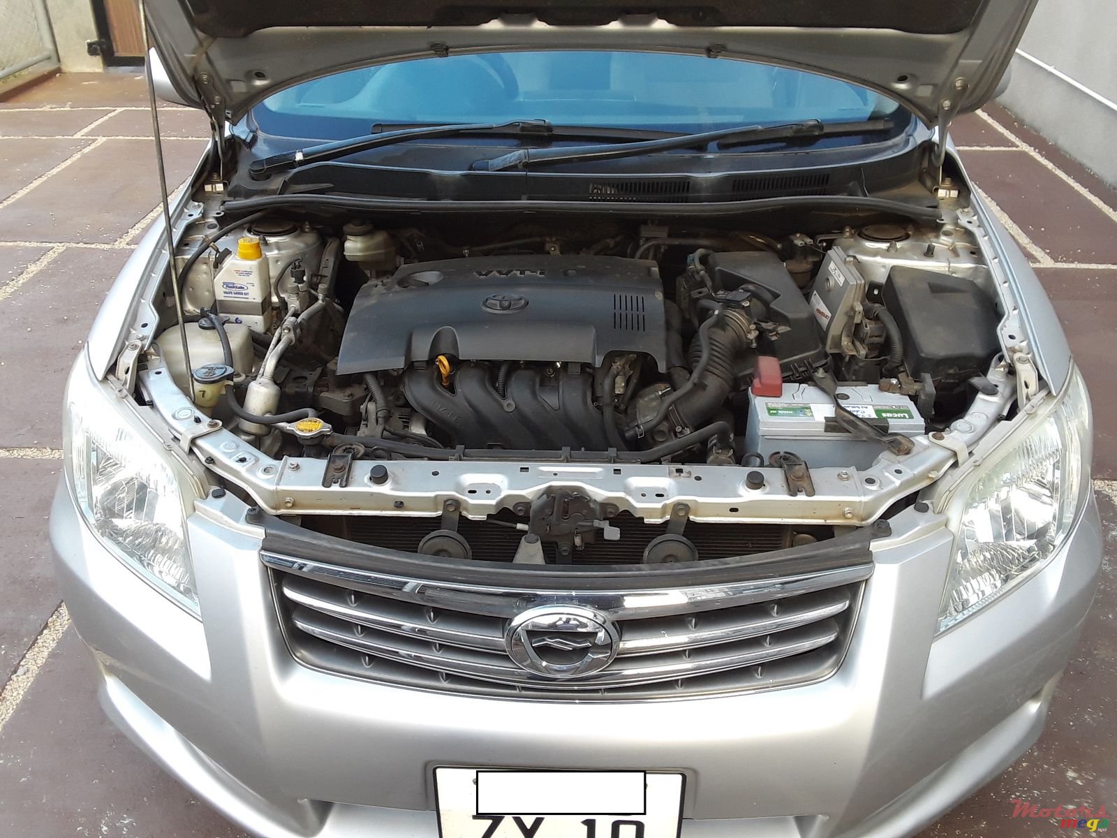 2010' Toyota Axio Equipped with LPG (gas) kit photo #7