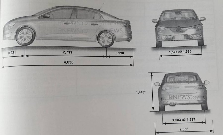 All-New Renault Fluence (Renault Megane Sedan) Leaked In Owner’s Manual