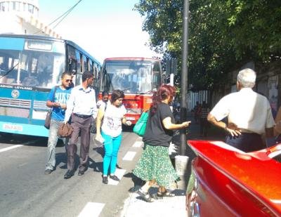 Port-Louis: Légère Collision Entre Deux Autobus