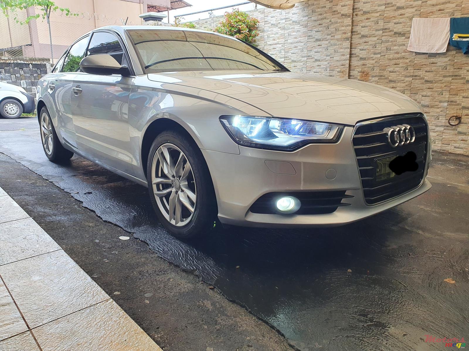 2012' Audi A6 With private number photo #7