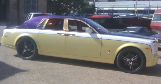 Rolls-Royce owner can't figure out what color he wants, chooses them all