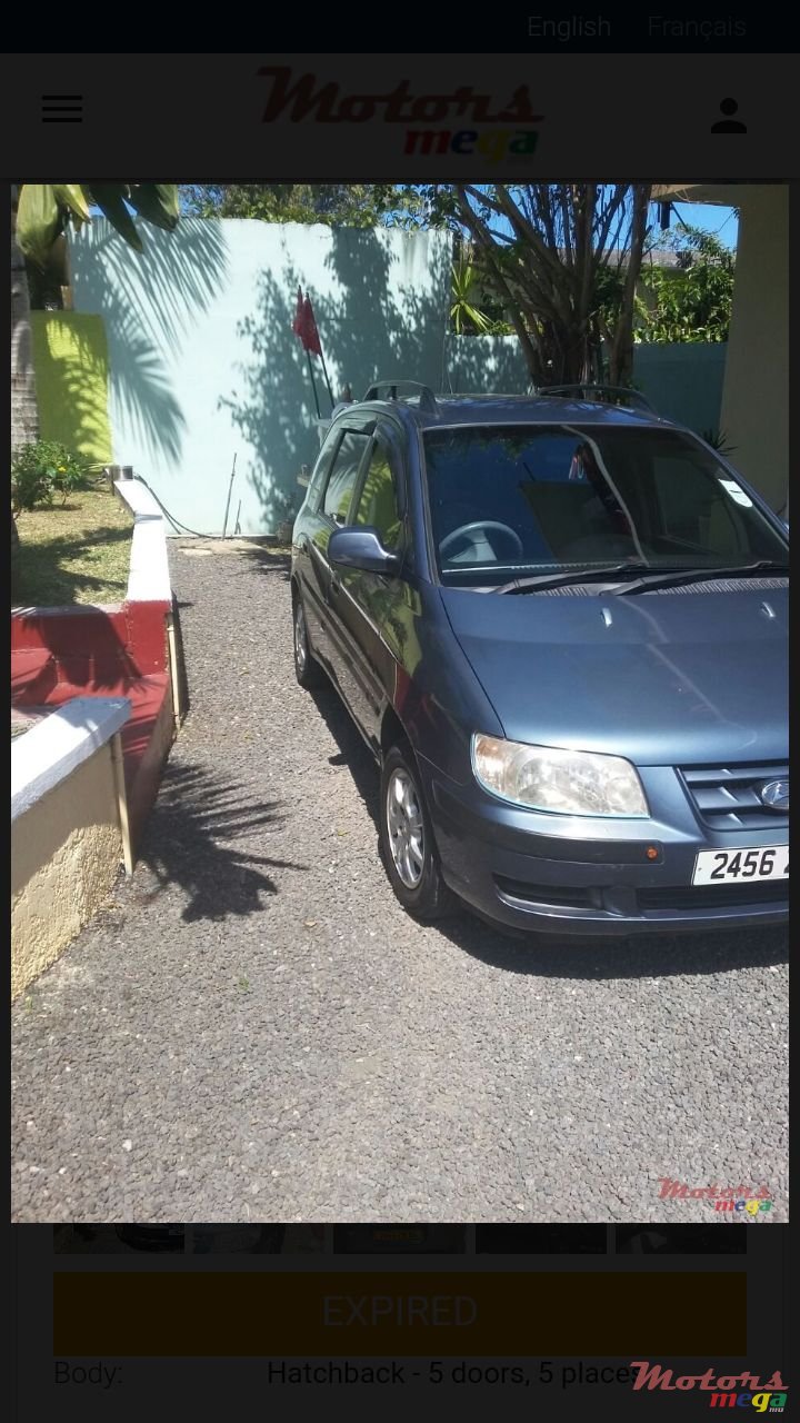 2005' Hyundai Matrix photo #1