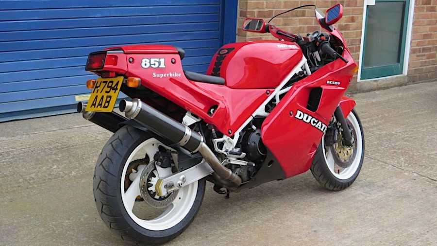 This Ducati 851 Was Once James May's And Can Now Be Yours