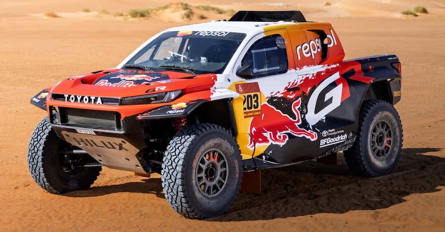 Toyota Gives the New Hilux a Rally Makeover for 2026 Dakar