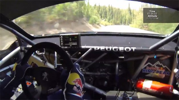Watch the Pikes Peak Record Fall from Sebastien Loeb's Point of View