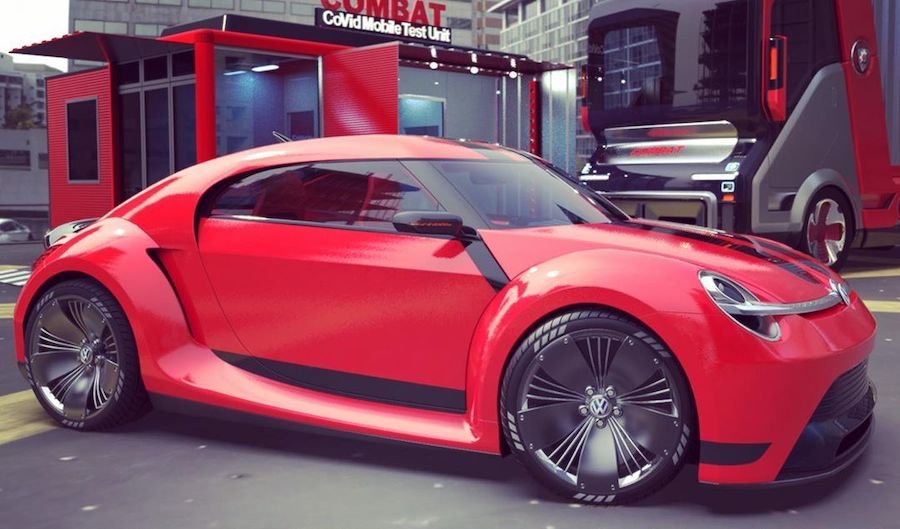 Volkswagen Beetle Electric Concept Looks Perfect